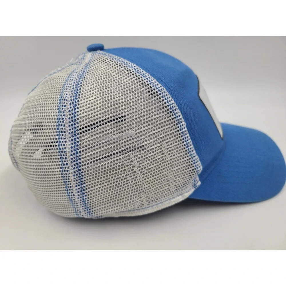 Magellan Outdoors‎ Live to Explore Mesh Trucker Snapback Hat Cap Men Women Blue